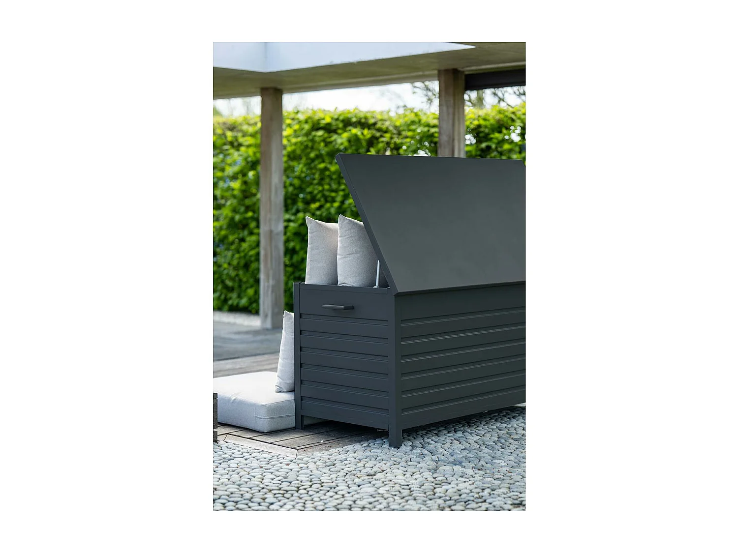 Garden Impressions Cambridge opbergbox 1240 liter - donker grijs