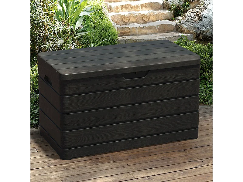 Cassa da giardino DOLOMITI - 640L - Antracite
