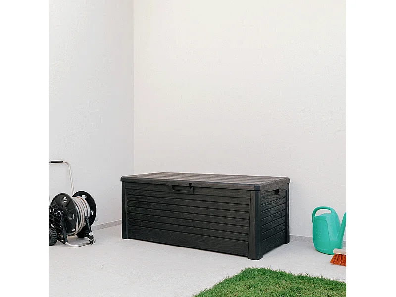 Boîte de rangement Toomax Florida gris foncé 550 litres