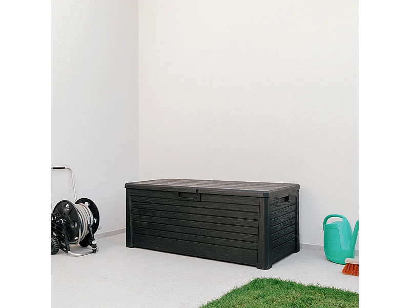 Boîte de rangement Toomax Florida gris foncé 550 litres