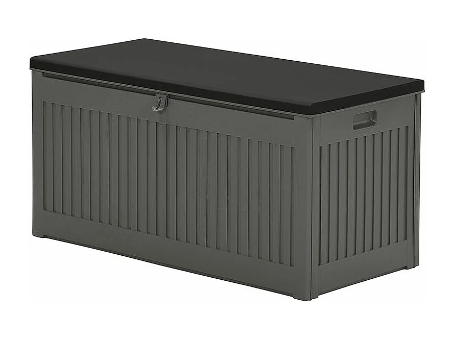 Garden Impressions Debas boîte de rangement 270 litres - Gris foncé