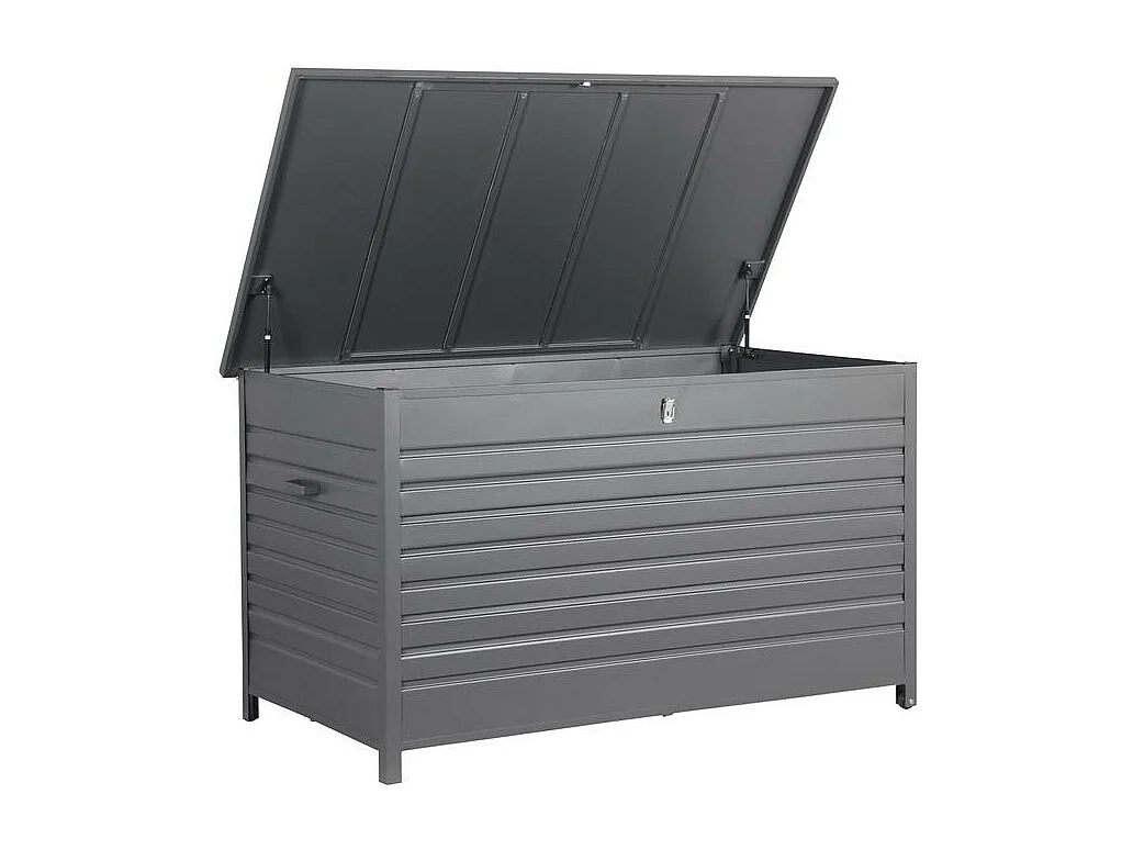 Boîte de rangement Garden Impressions Cambridge gris foncé 1600 litres