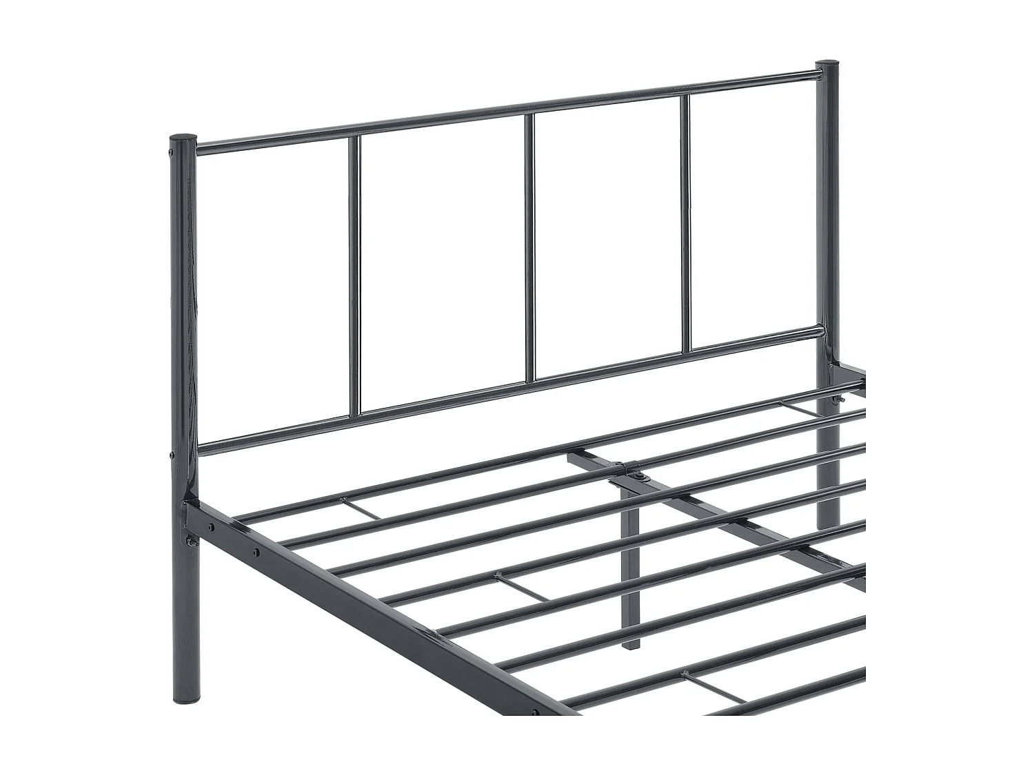 Lit pour adultes en grise 209.5 x 121.5 x 81.5 cm 03_0004918