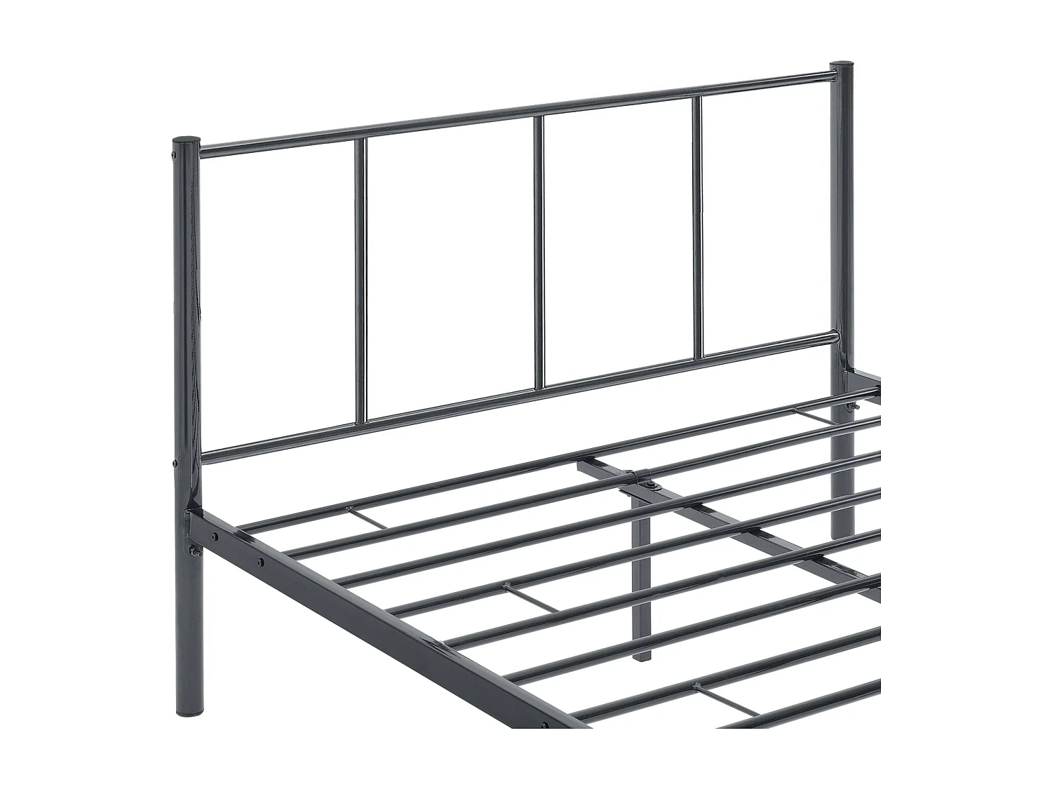 Lit pour adultes en grise 209.5 x 121.5 x 81.5 cm 03_0004918