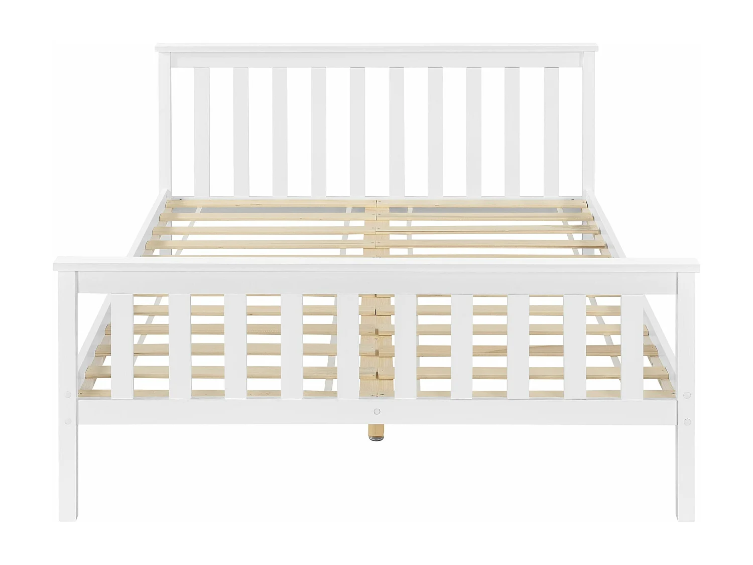 Lit adultes en bois bois blanche 208 x 148 x 82 cm 03_0002698
