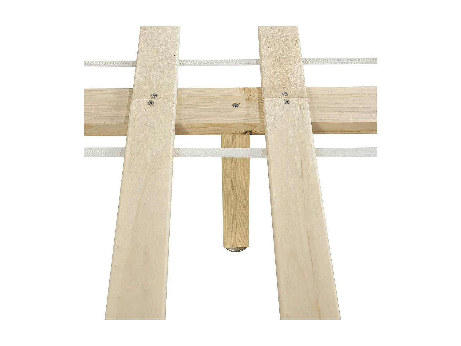 Lit adultes en bois bois blanche 208 x 148 x 82 cm 03_0002698