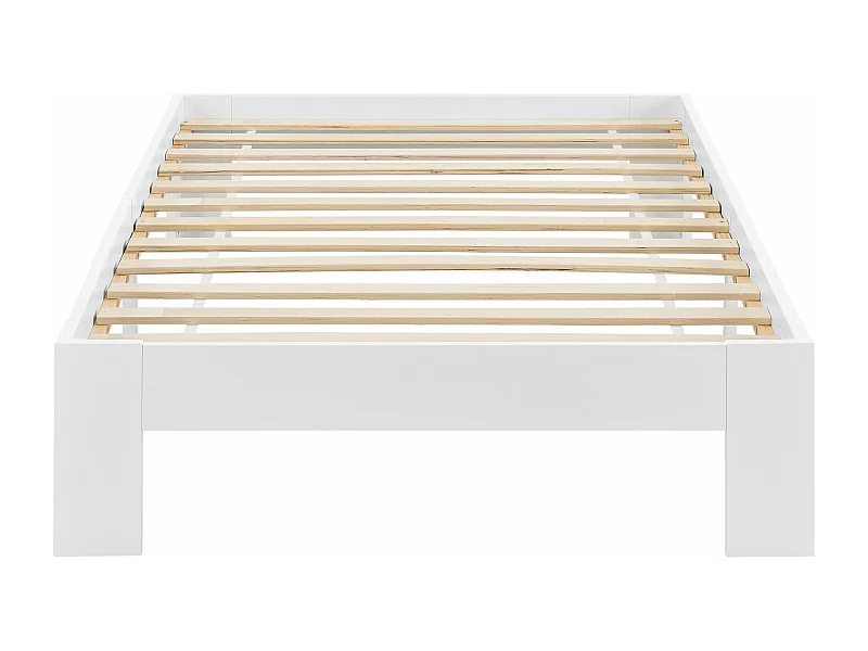Lit une personne design bois blanche 204 x 94 x 30 cm 03_0004930