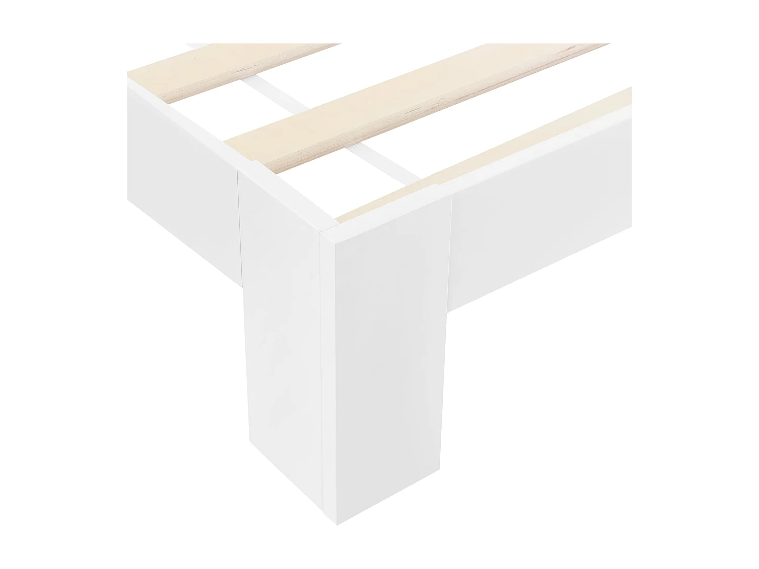 Lit une personne design bois blanche 204 x 94 x 30 cm 03_0004930