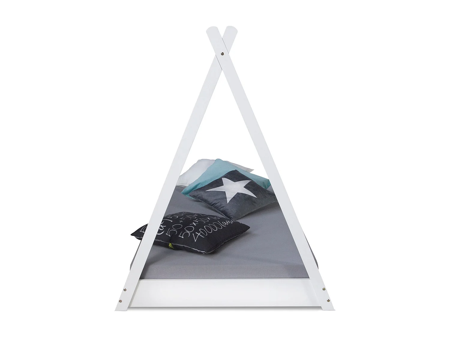 Lit pour enfant tipi bois marron 208 x 105 x 132 cm LIT06166/2