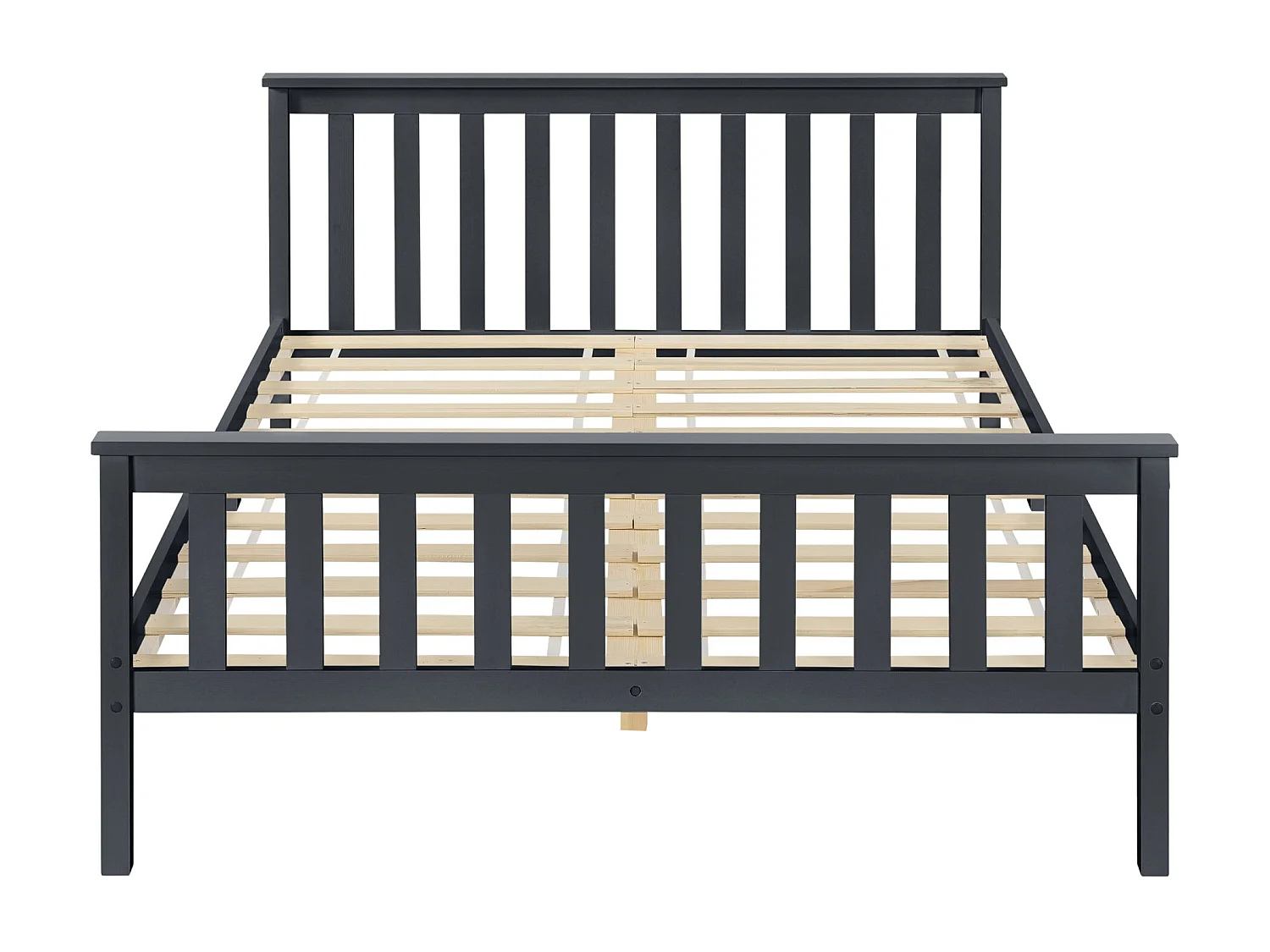 Lit pour adultes avec bois marron 209 x 168 x 80 cm 03_0004772