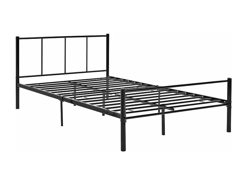 Lit pour adultes en argentée 209.5 x 121.5 x 81.5 cm 03_0002692