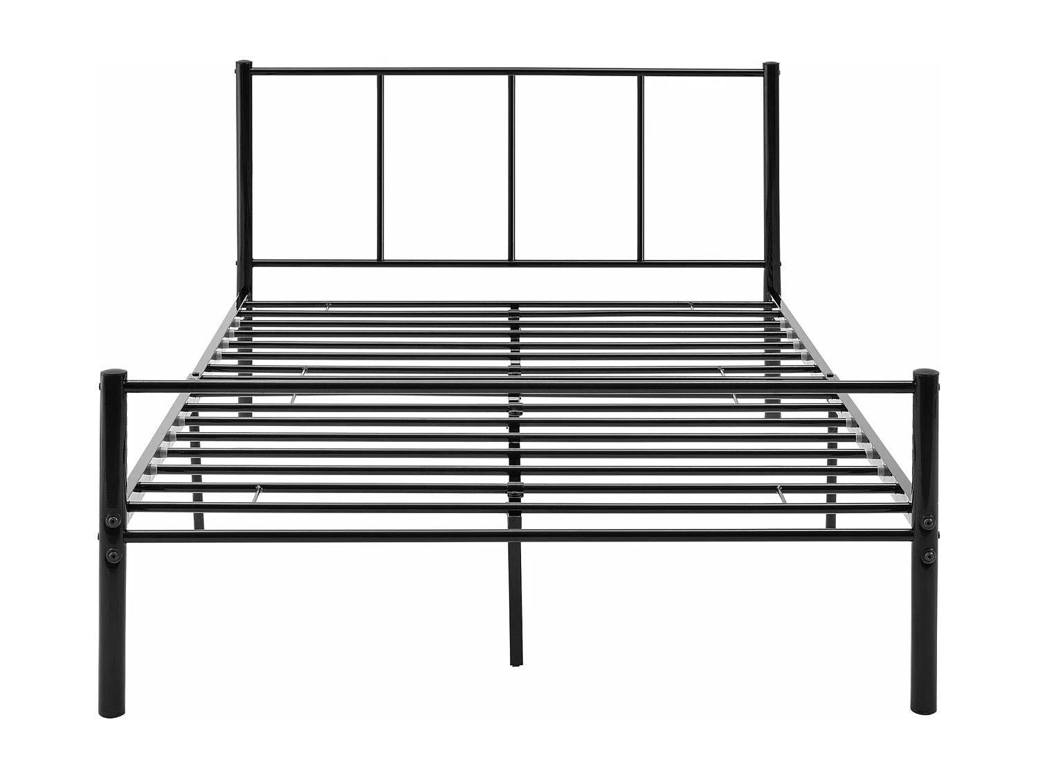 Lit pour adultes en argentée 209.5 x 121.5 x 81.5 cm 03_0002692