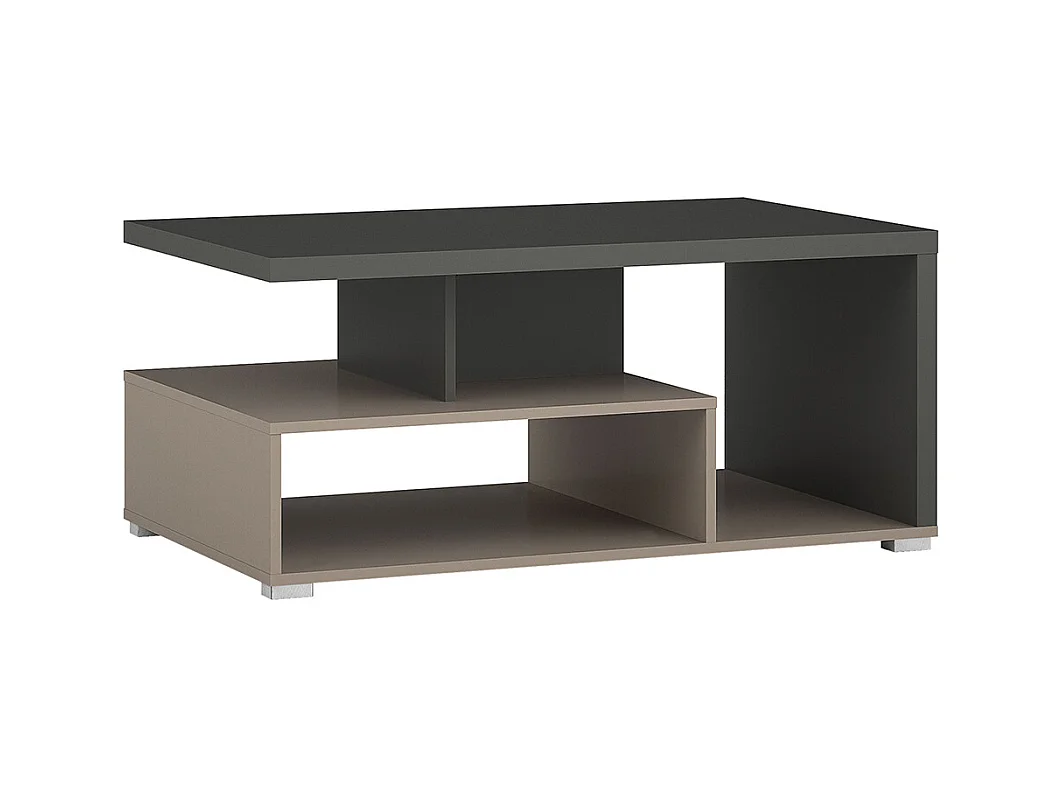 Table basse Opio Taupe et Anthracite