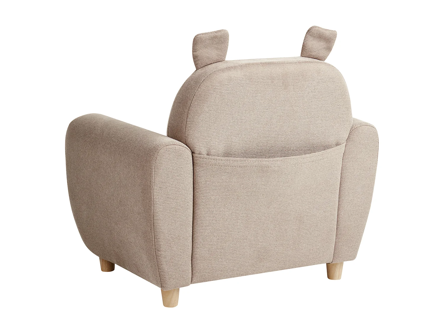 Cadeira para crianças taupe MARIBO