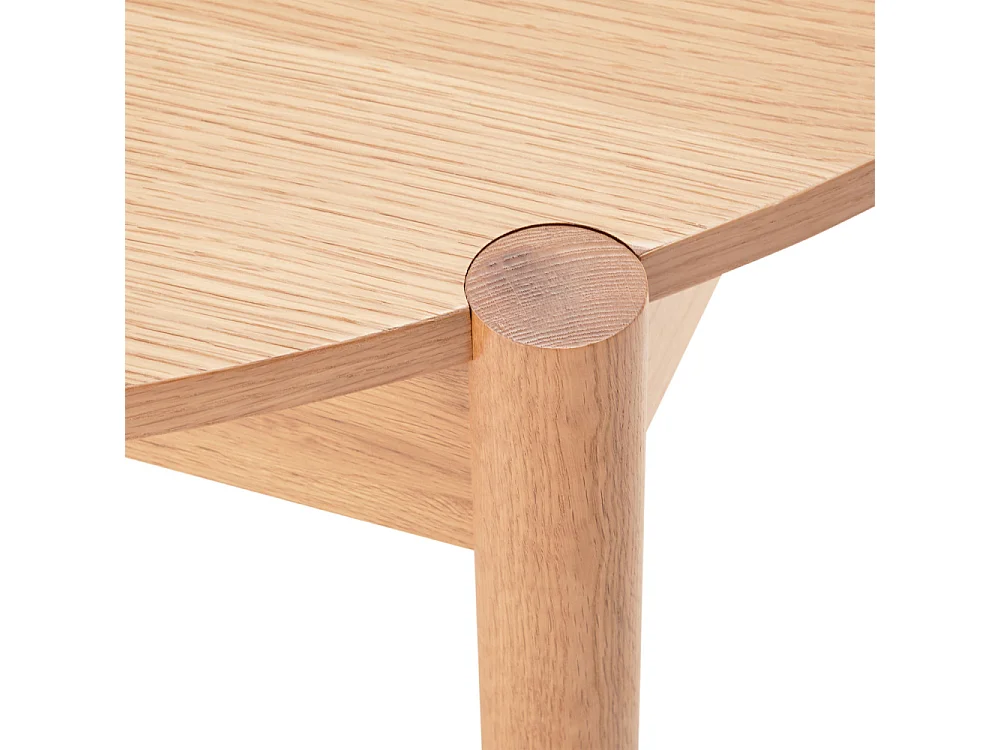Verade - Table à manger 4 personnes en bois - Bois clair