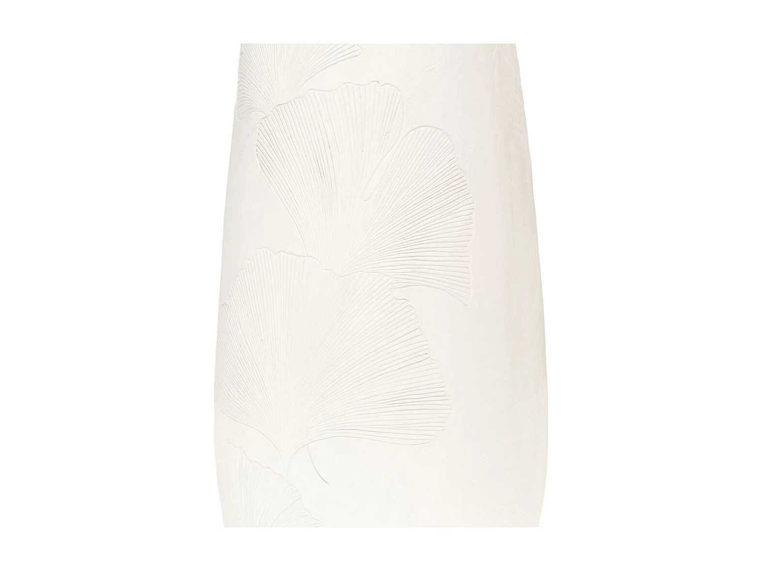 Vase Ginko blanc 95 cm