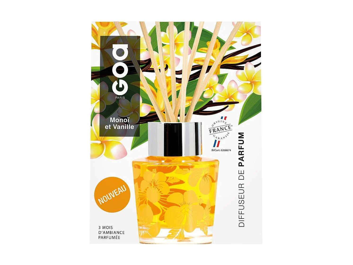 Goatier intemporels 200ml Monoï et vanille