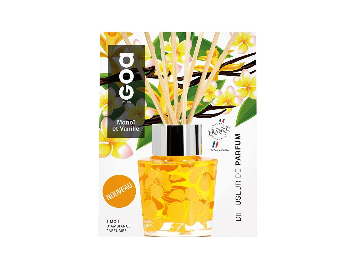 Goatier intemporels 200ml Monoï et vanille