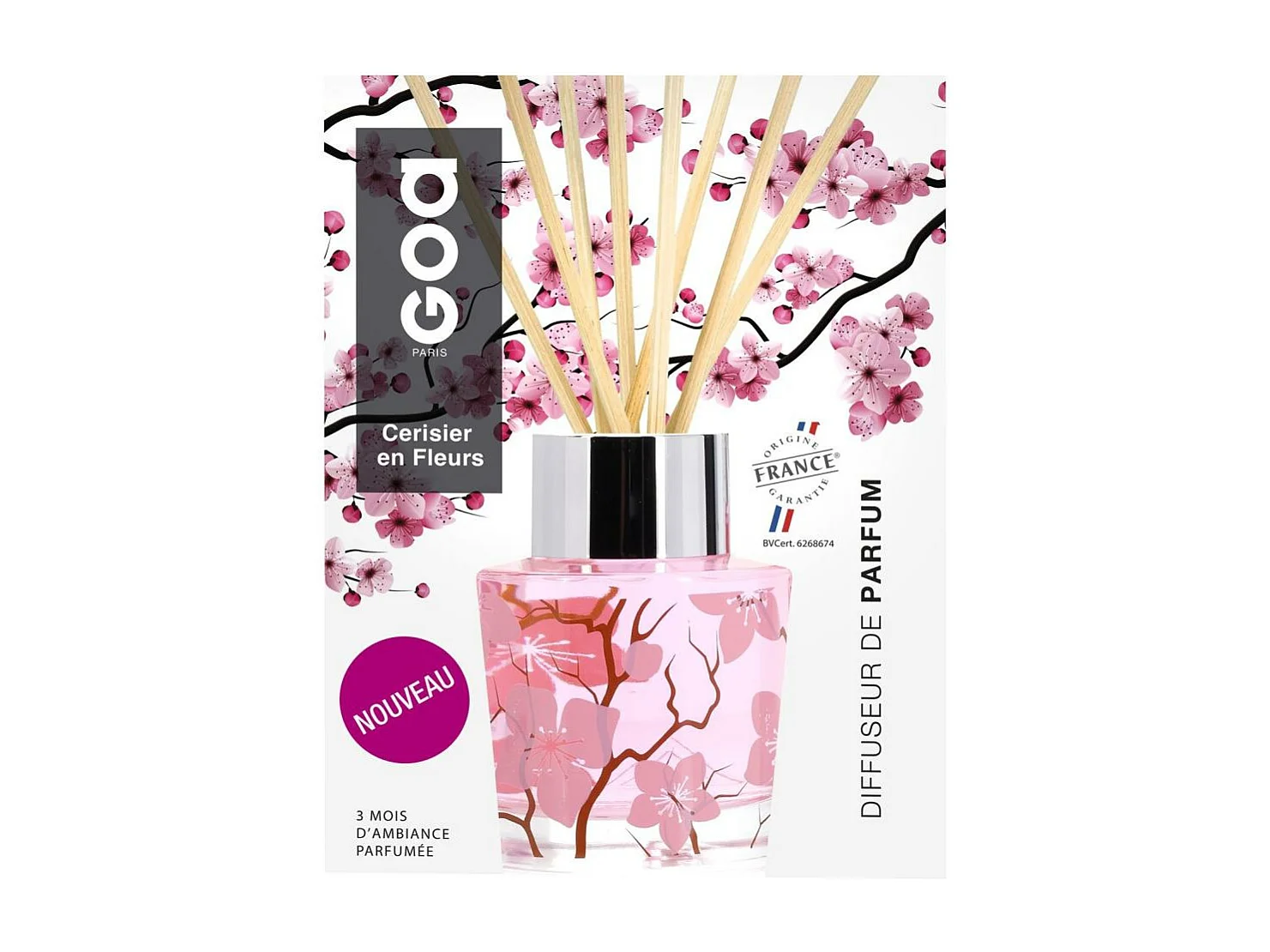 Goatier intemporels 200ml Cerisier en Fleurs