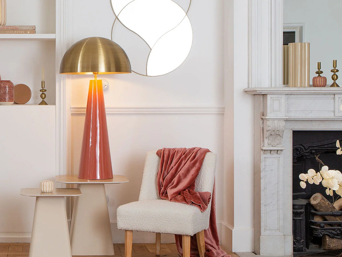 Lampe en métal Champignon - Amadeus