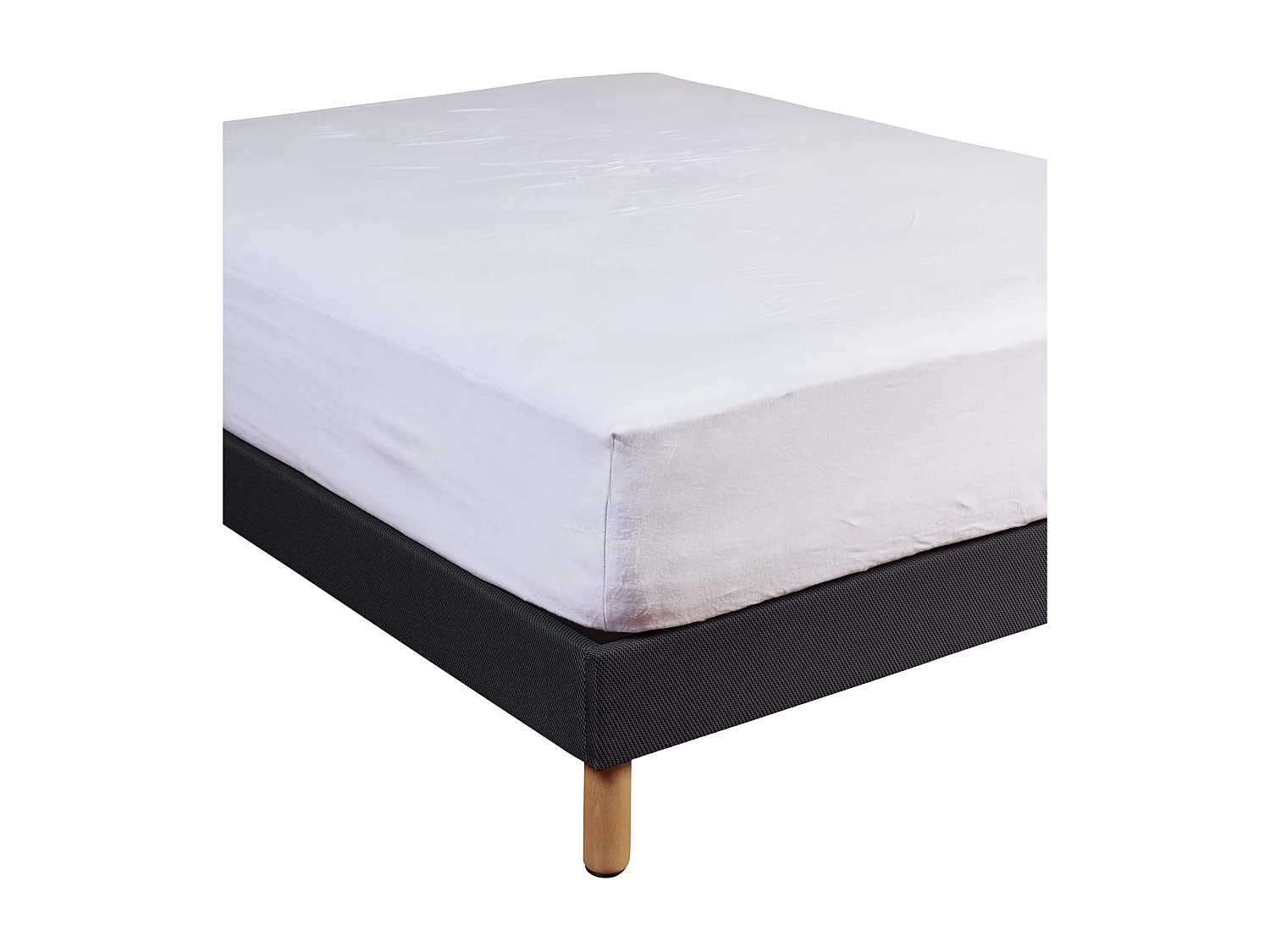 Protège matelas anti-acariens Microstop molleton 100% coton - bonnet 40 cm 140x200