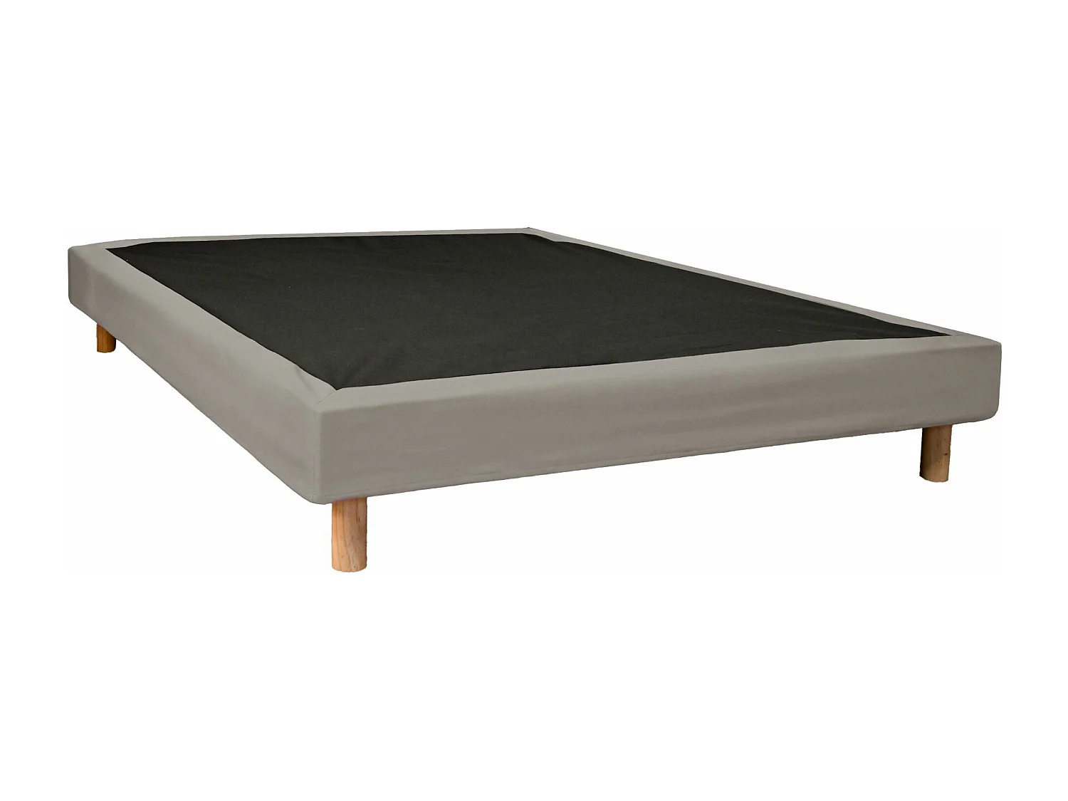 Cache-sommier beige RONDA 160x200 cm - SOMEO - Ronda