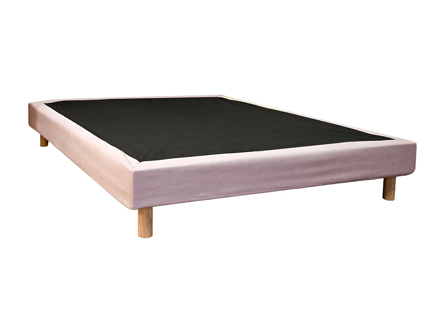 Cache-sommier rose RONDA 90x190 cm - SOMEO - Ronda