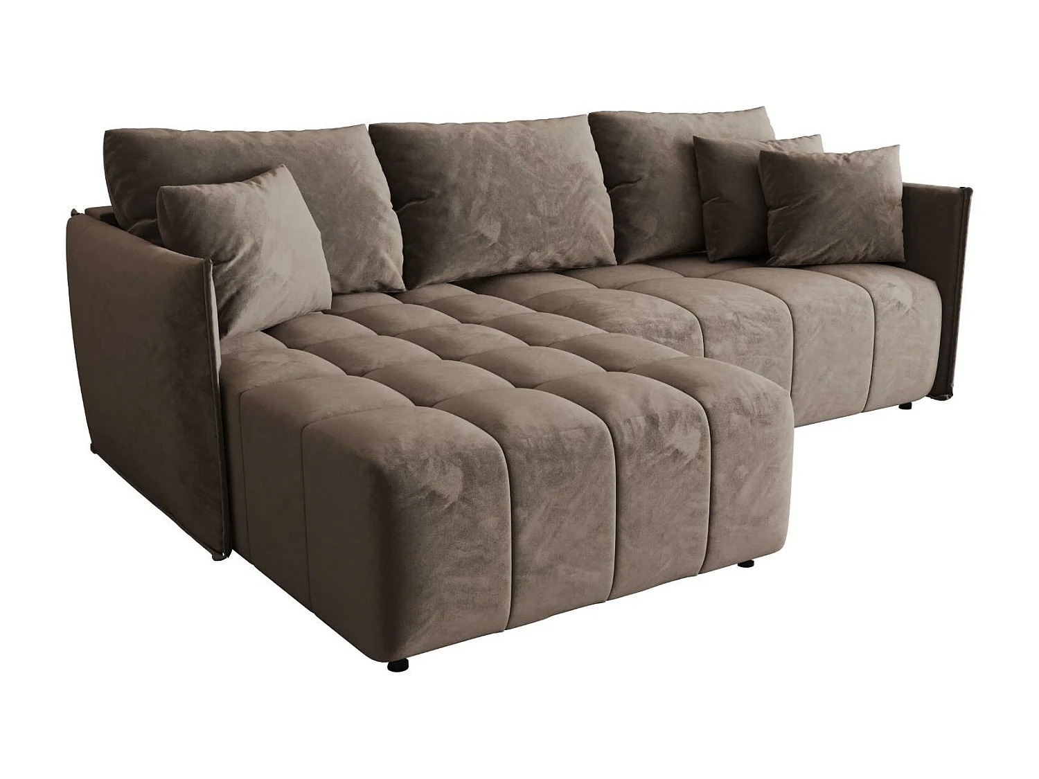 Ecksofa mit Schlaffunktion ONIL L Monolith 15 Links