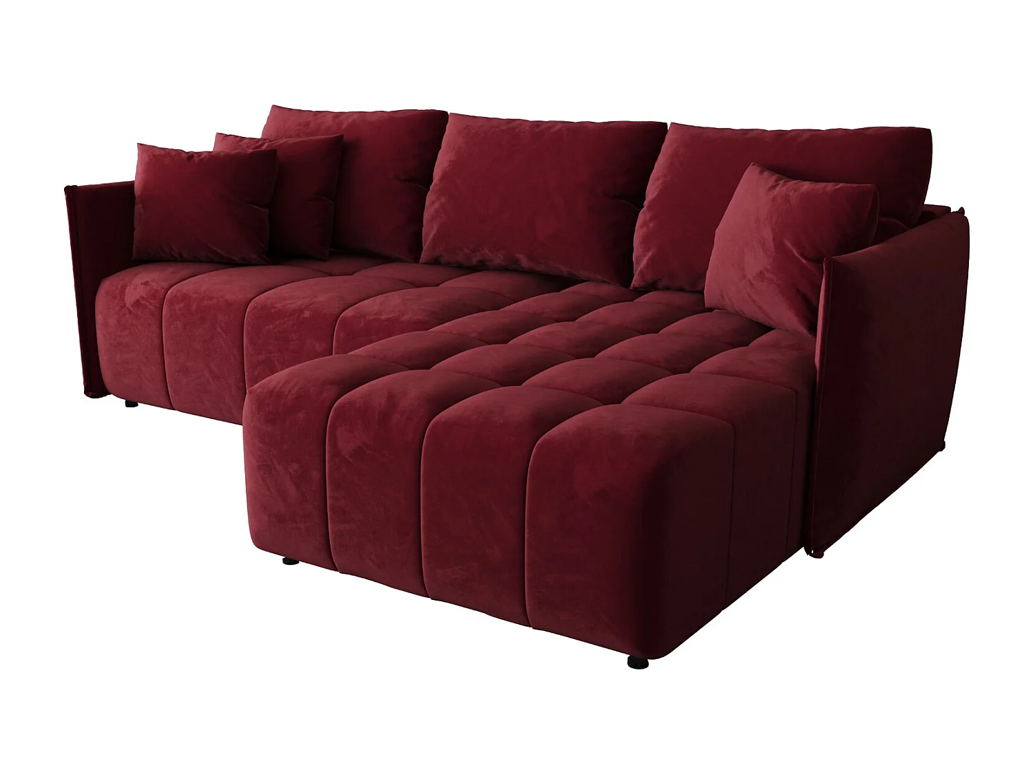 Ecksofa mit Schlaffunktion ONIL L Monolith 59 Rechts