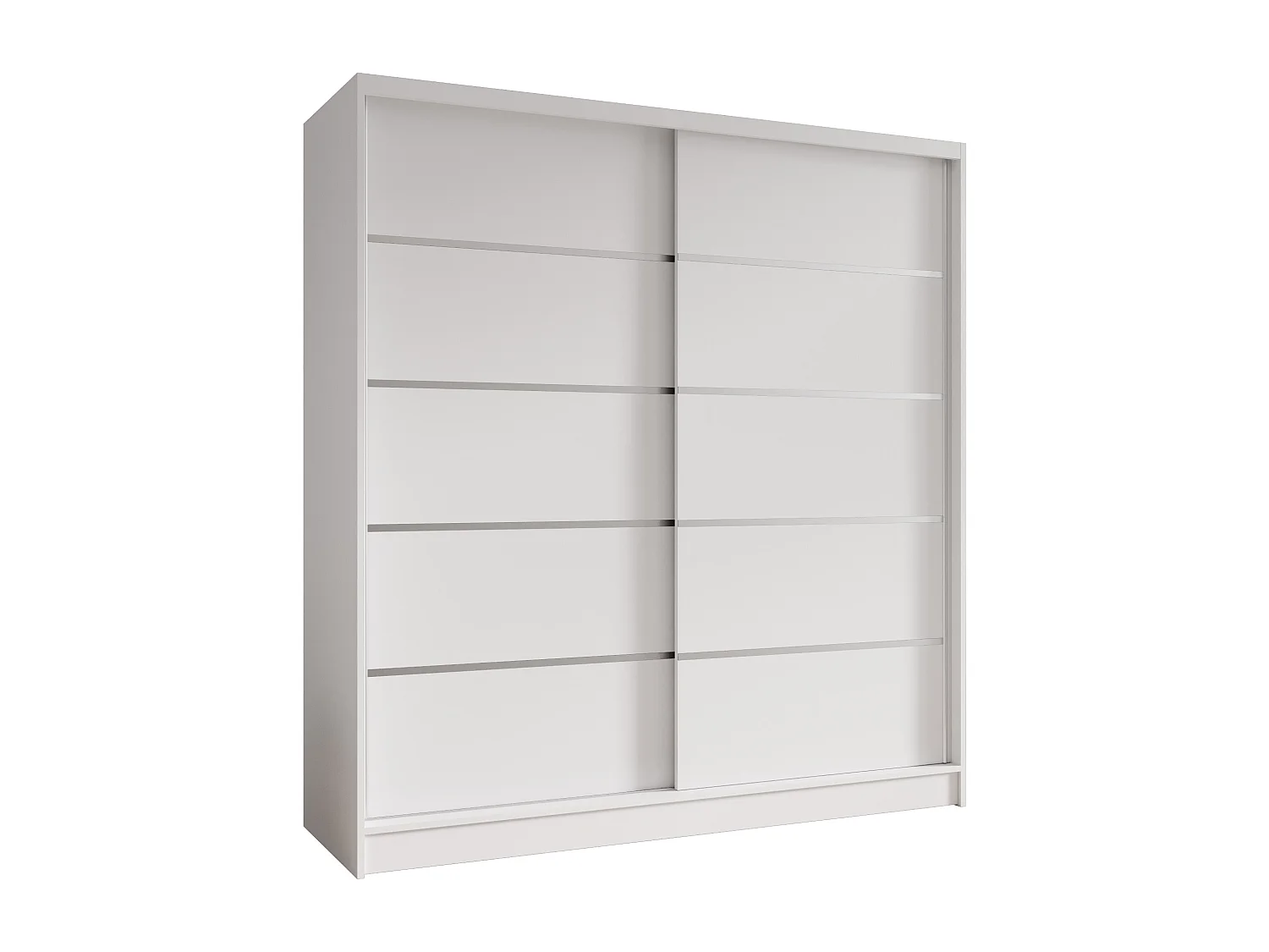 Zweitüriger Schiebeschrank TORONTO T4 Weiß