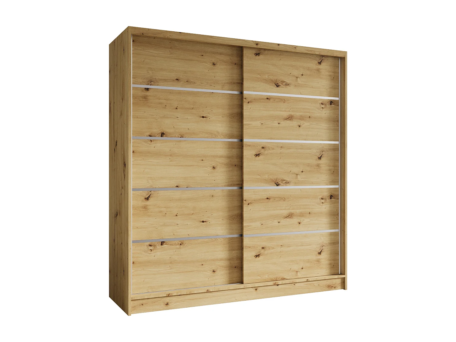 Zweitüriger Schiebeschrank TORONTO T4 Artisan