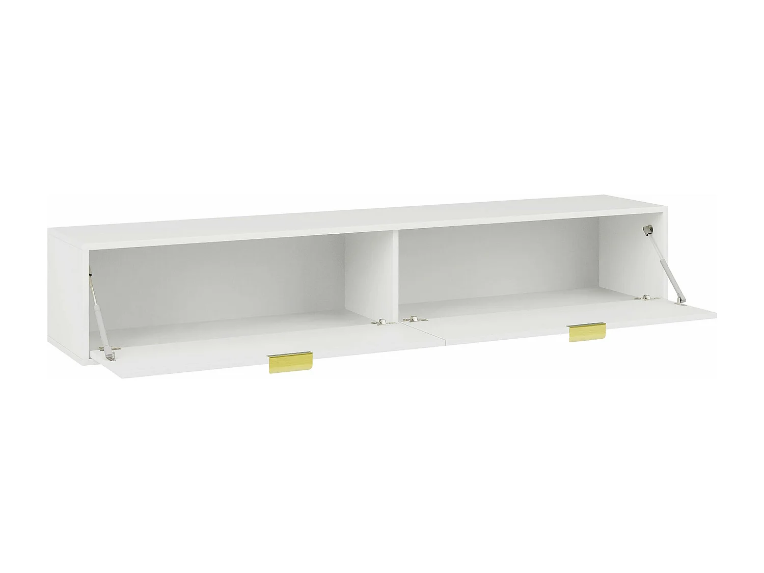 Mobile porta TV Hamilton 101, Bianco, 175x30x33cm