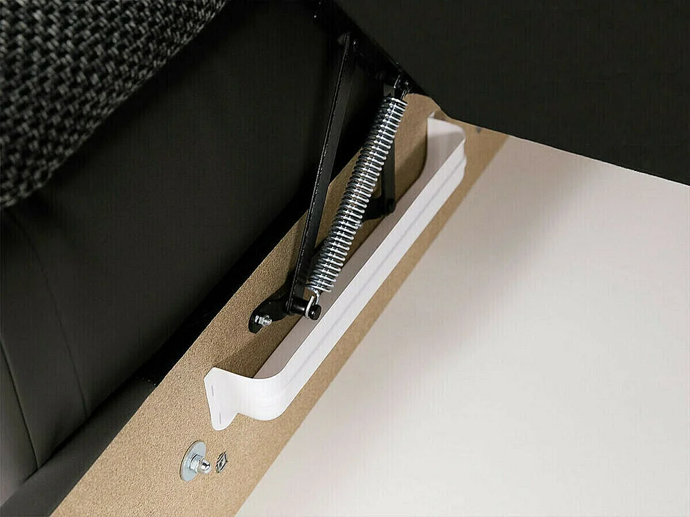 Sofá rinconero Comfivo 170, De color marrón claro, Función de descanso, Almacenaje, 348cm