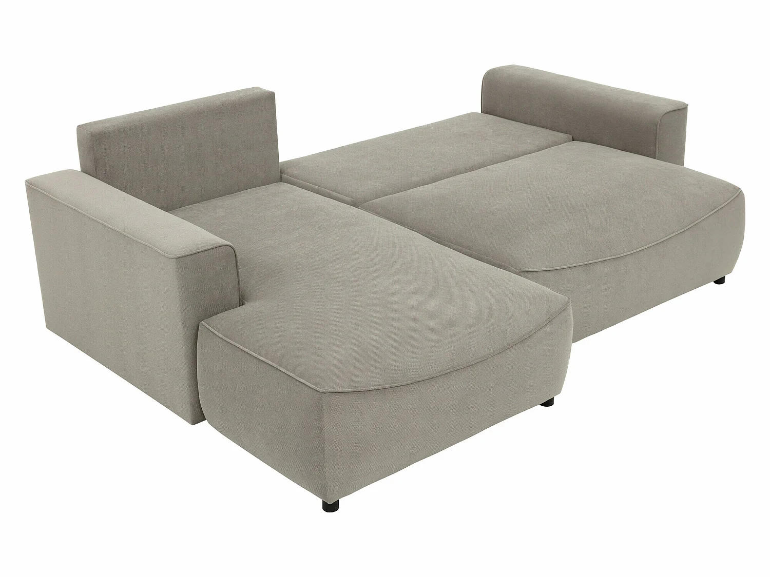 Sofá rinconero TrendyNest Monacha, Naranja, Función de descanso