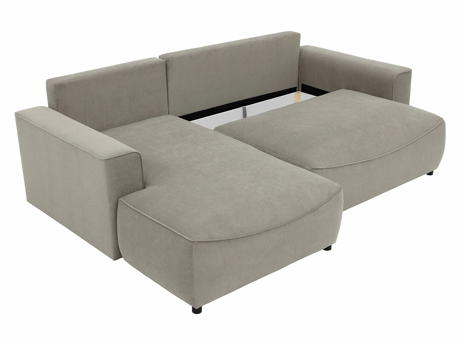 Sofá rinconero TrendyNest Monacha, Naranja, Función de descanso