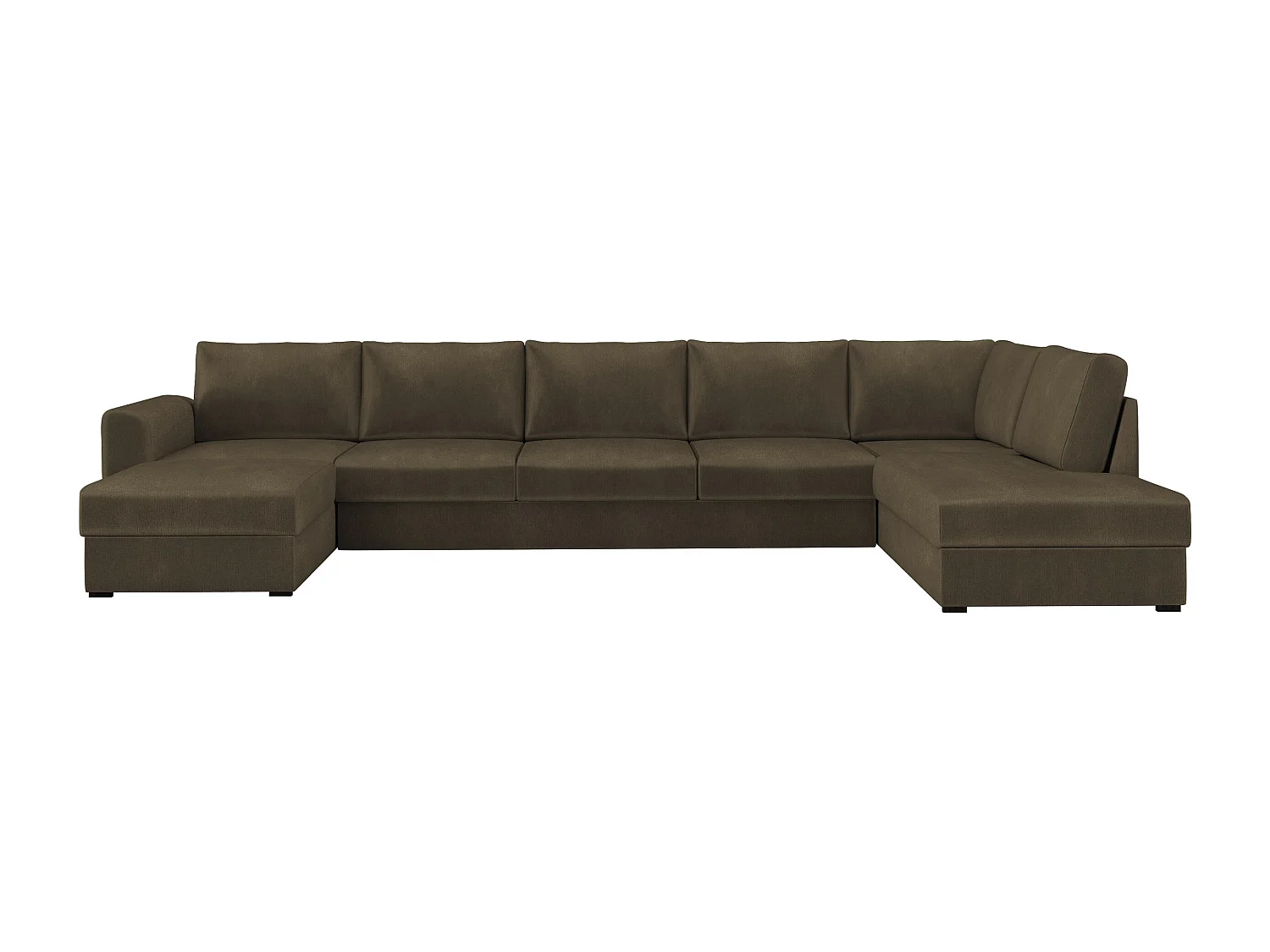 Canapé d'angle Comfivo 191, Marron, Disponible, 370x186x85cm
