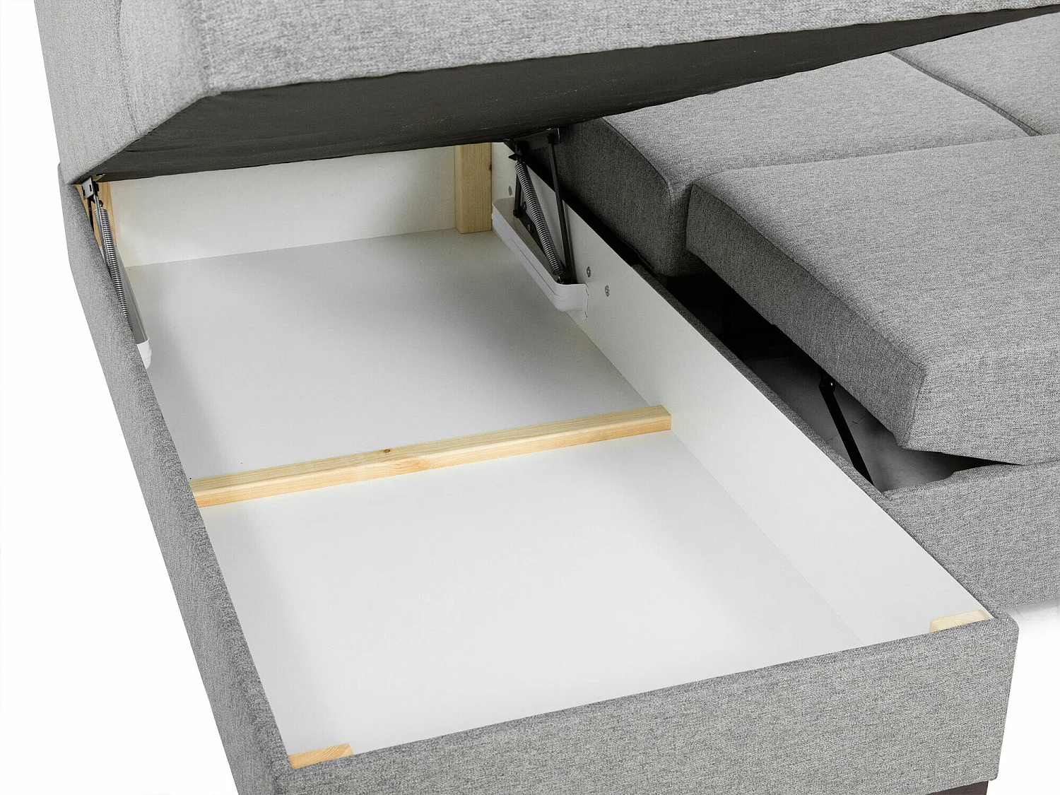 Canapé d'angle Comfivo 191, Marron, Disponible, 370x186x85cm