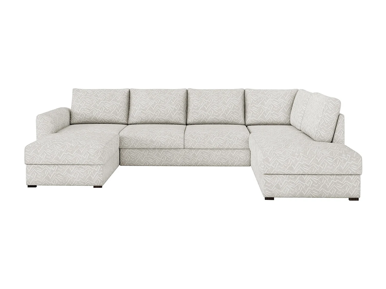 Sofá rinconero Comfivo 261, Gris, Función de descanso, Almacenaje, 305x188x85cm