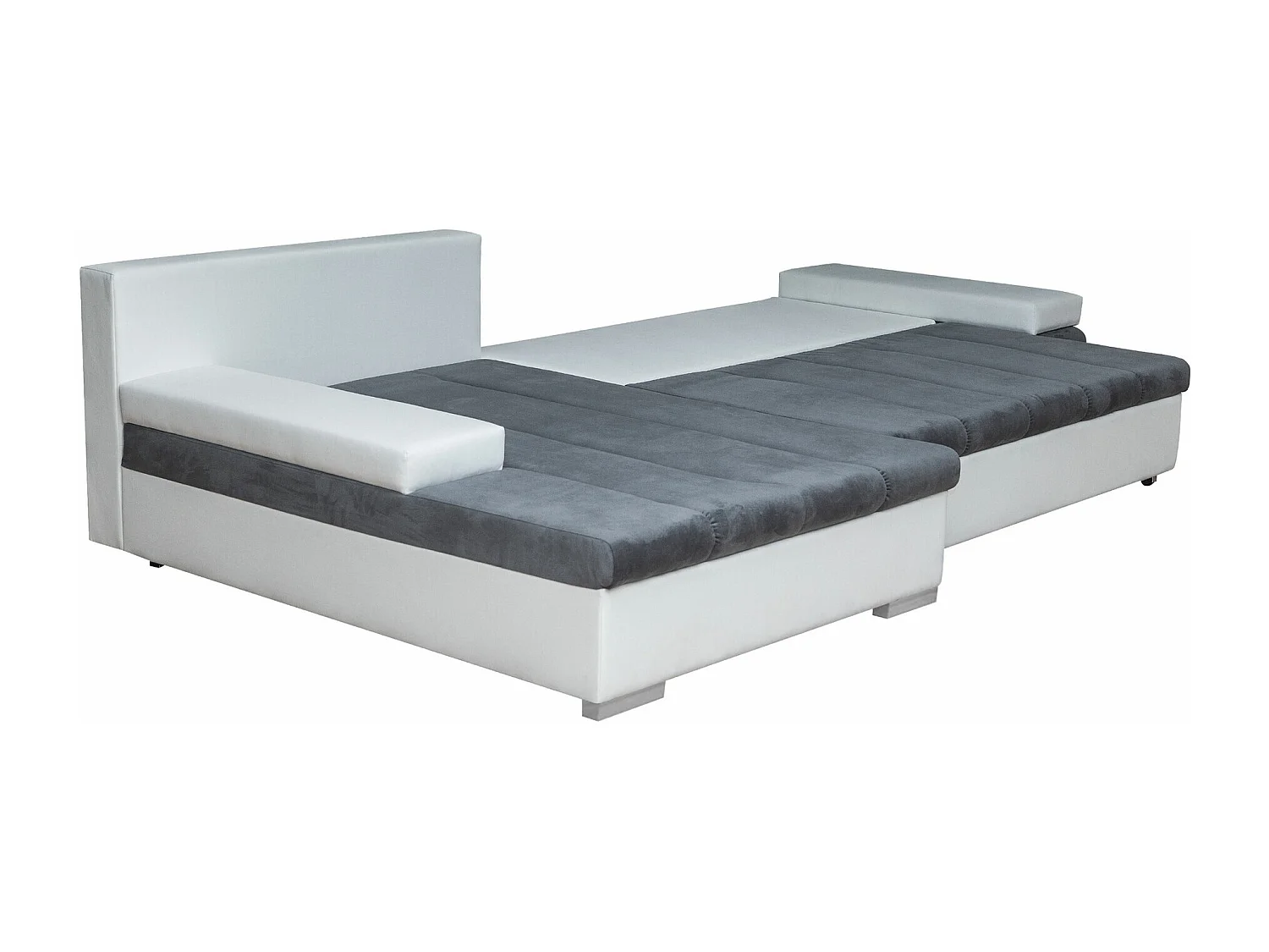 Sofá rinconero Comfivo 169, Amarillo, Función de descanso, Almacenaje, 310x175x83cm