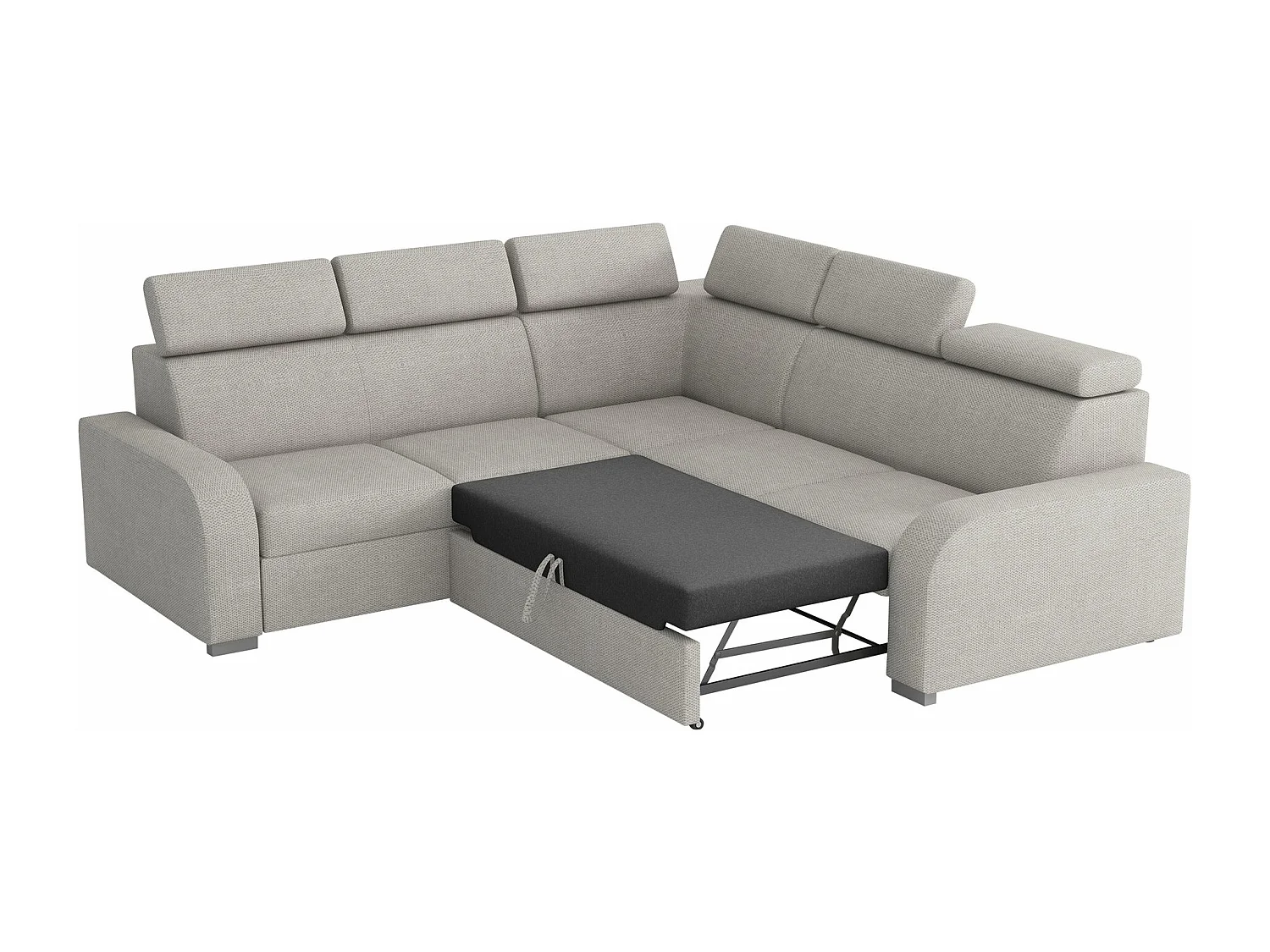 Canapé d'angle Etrcala 101, Vert, Disponible, 250x250x100cm