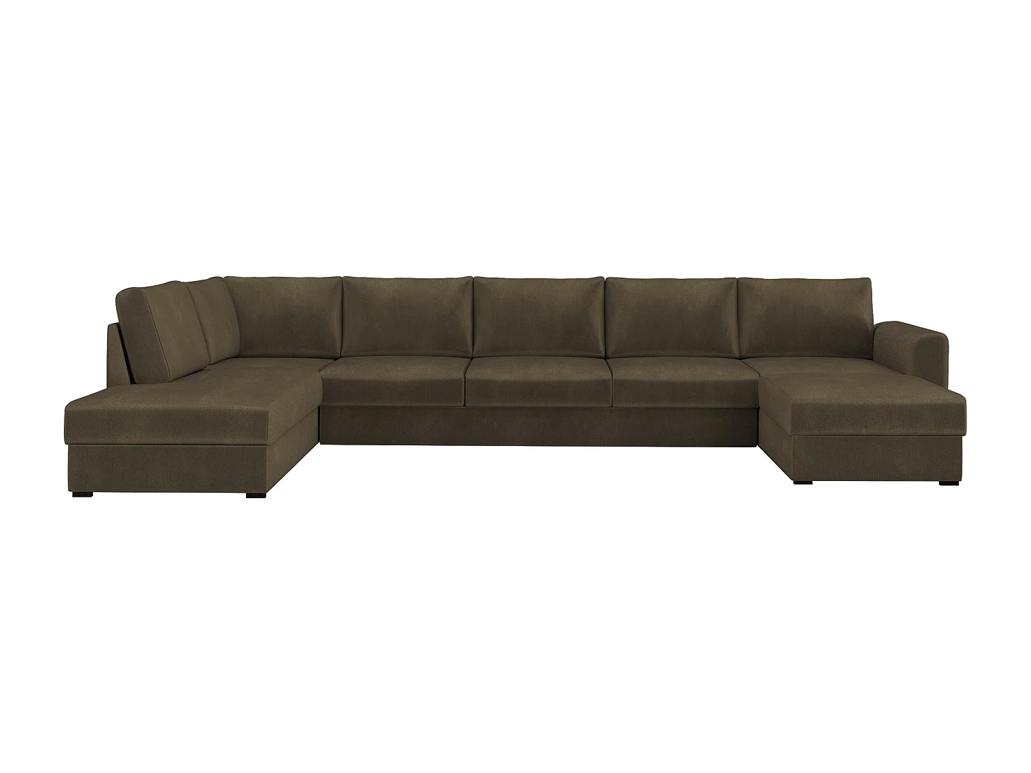 Canapé d'angle Comfivo 191, Marron, Disponible, 370x186x85cm