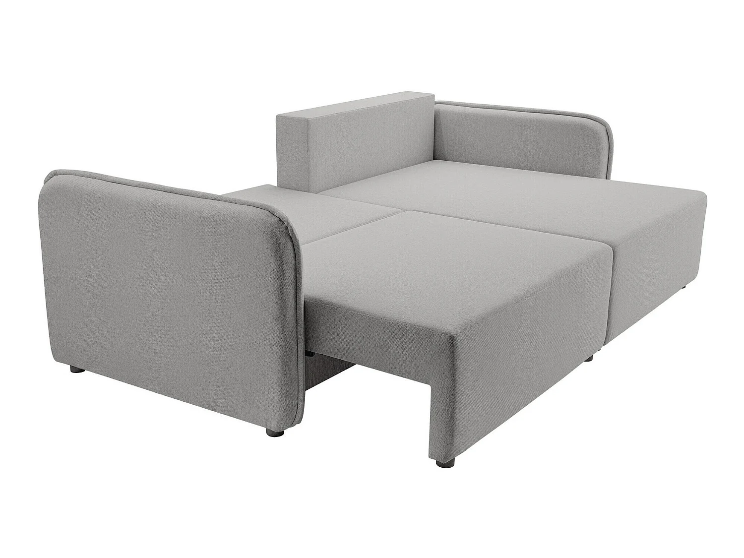 Sofá rinconero TrendyNest Turtura, Amarillo, Función de descanso