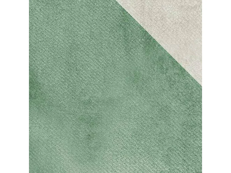 Canapé d'angle convertible 3 places en tissu turquoise