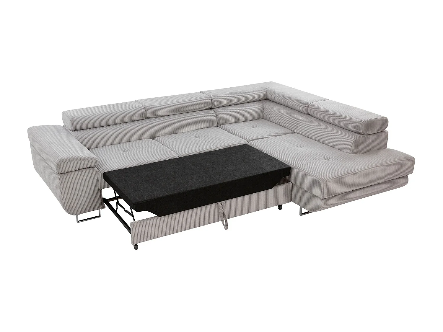 Canapé d'angle Comfivo Vinetum, Blanc, Disponible, 274x203x70cm