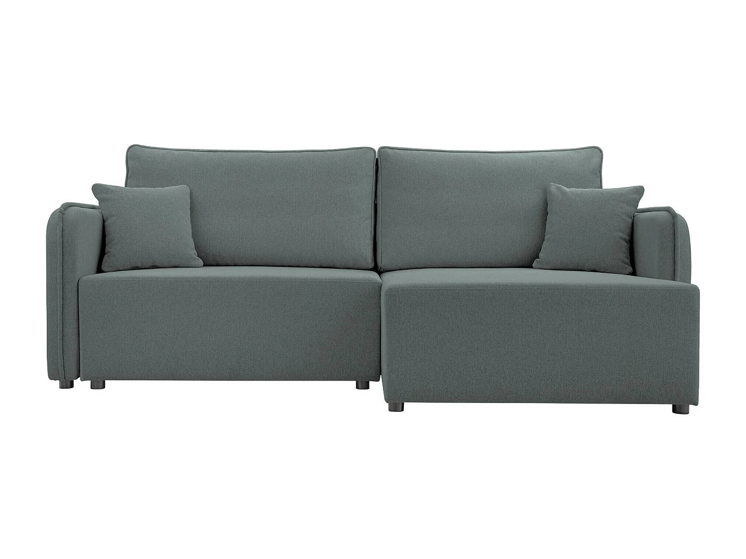 Sofá de canto TrendyNest 111, Cinzento, Funcionalidade de dormir