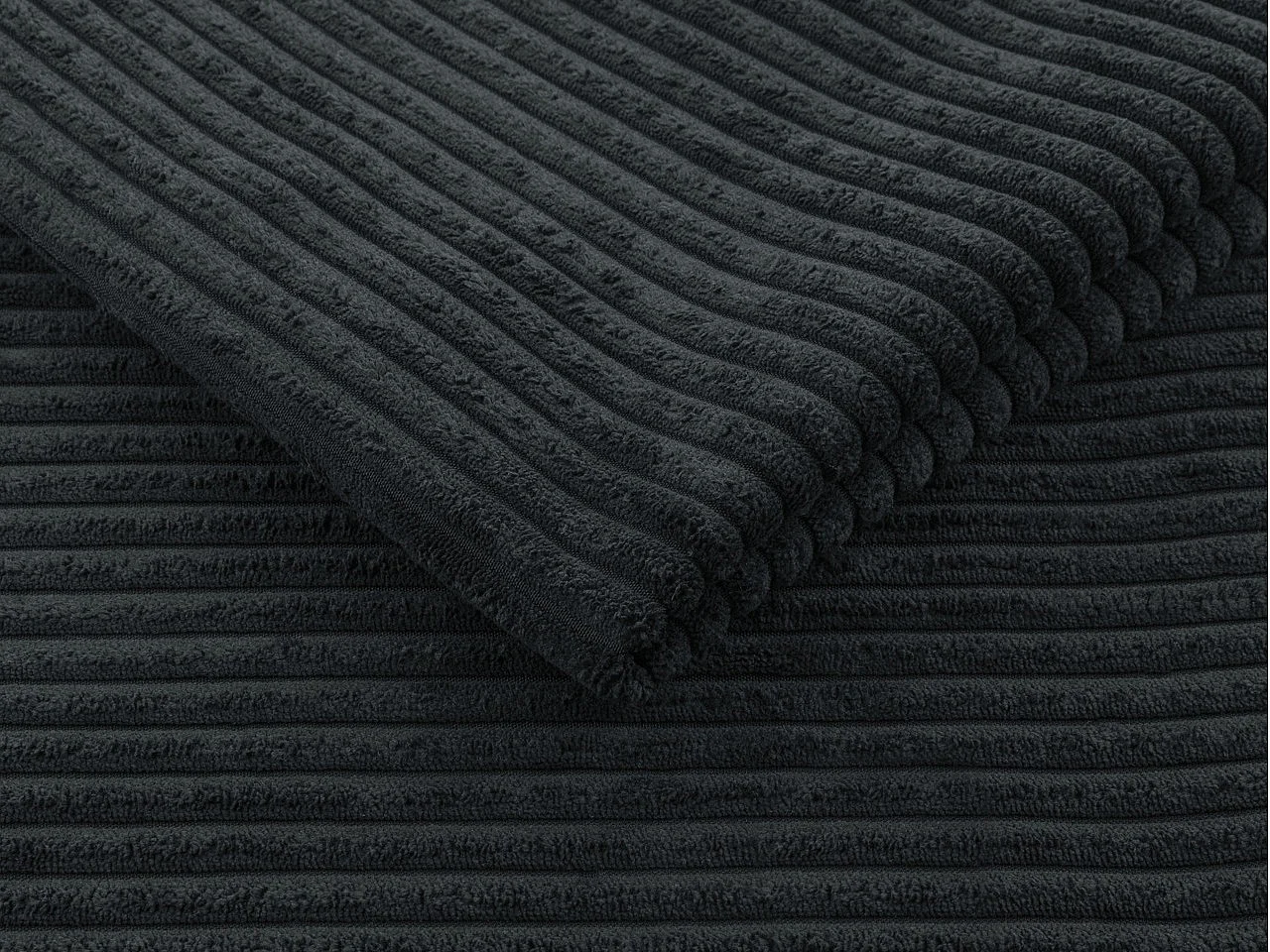 Sofá rinconero Comfivo 233, Gris, Función de descanso, Almacenaje, 304x140x80cm