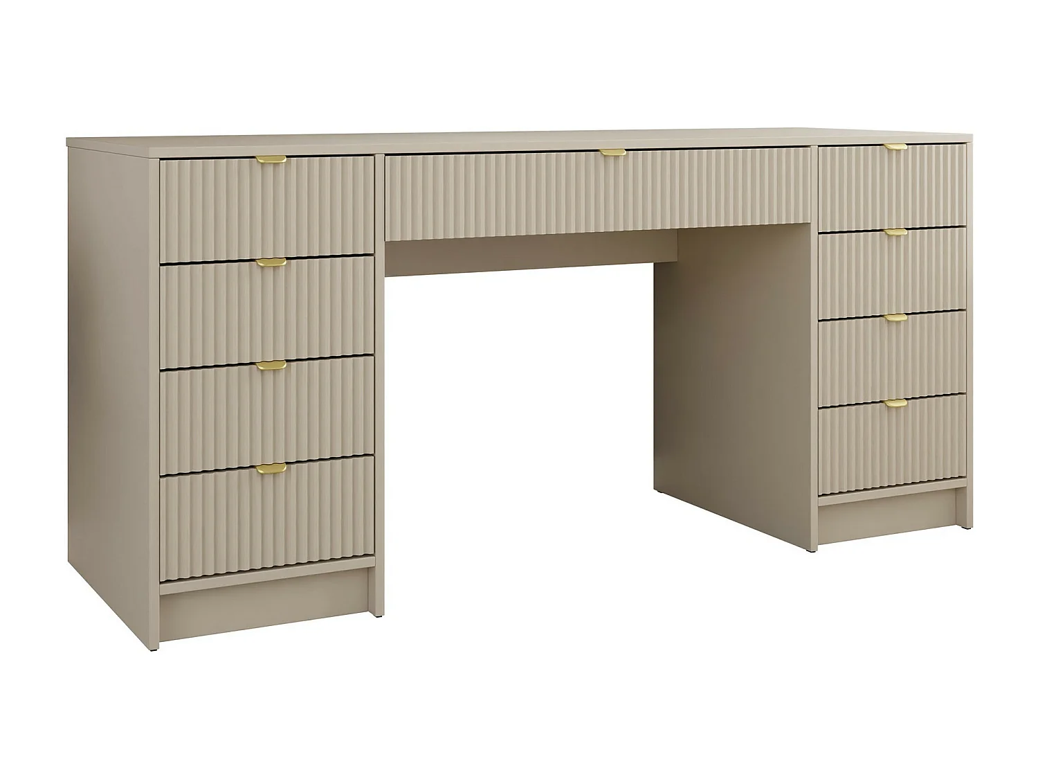 Mesa de escritório Comfivo Larmire 110, Com gavetas, 8x15x6cm