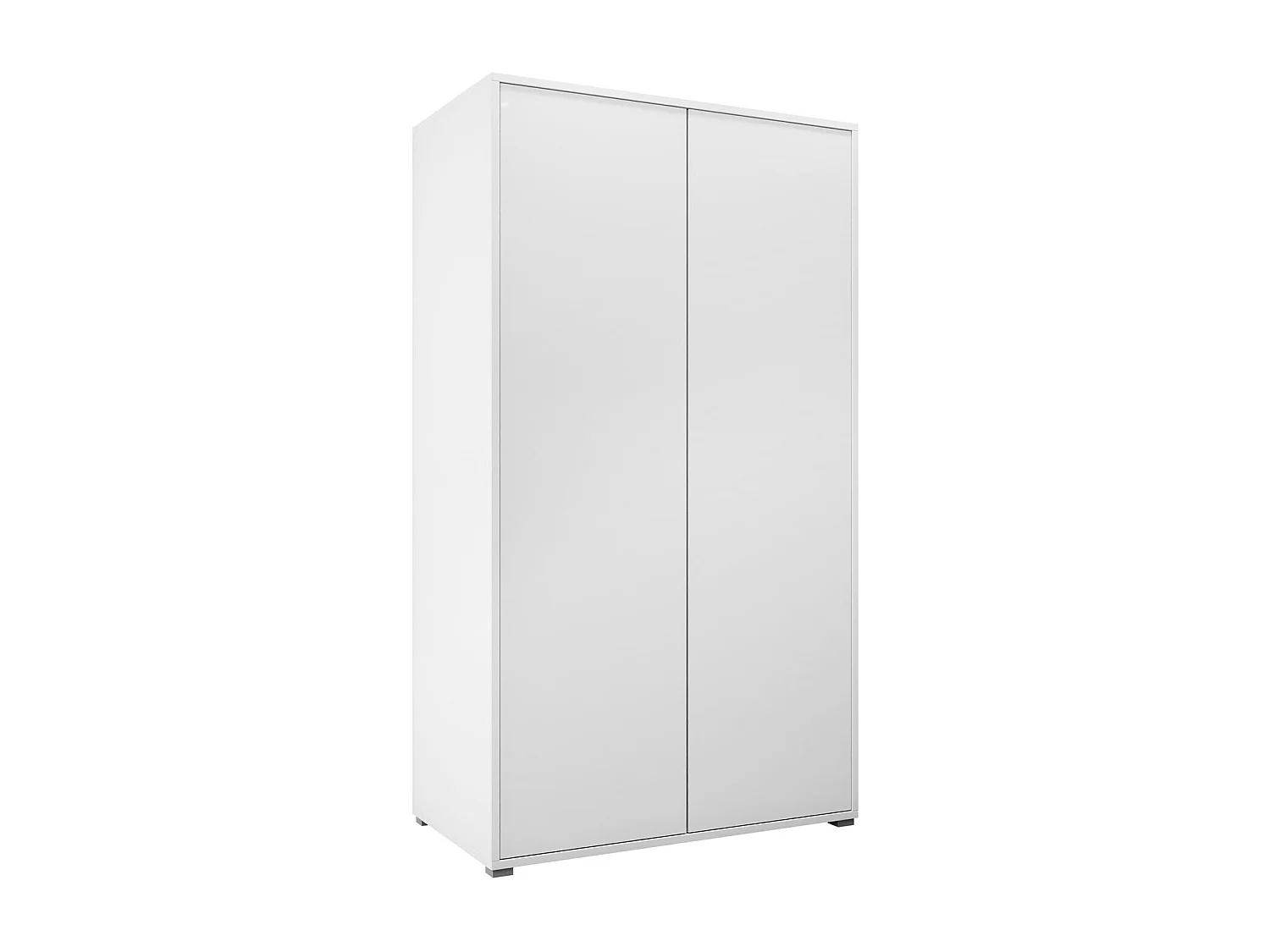 Armario Comfivo Fersoe 113, Blanco, 178x100x59cm, Puertas de armario: Con bisagras