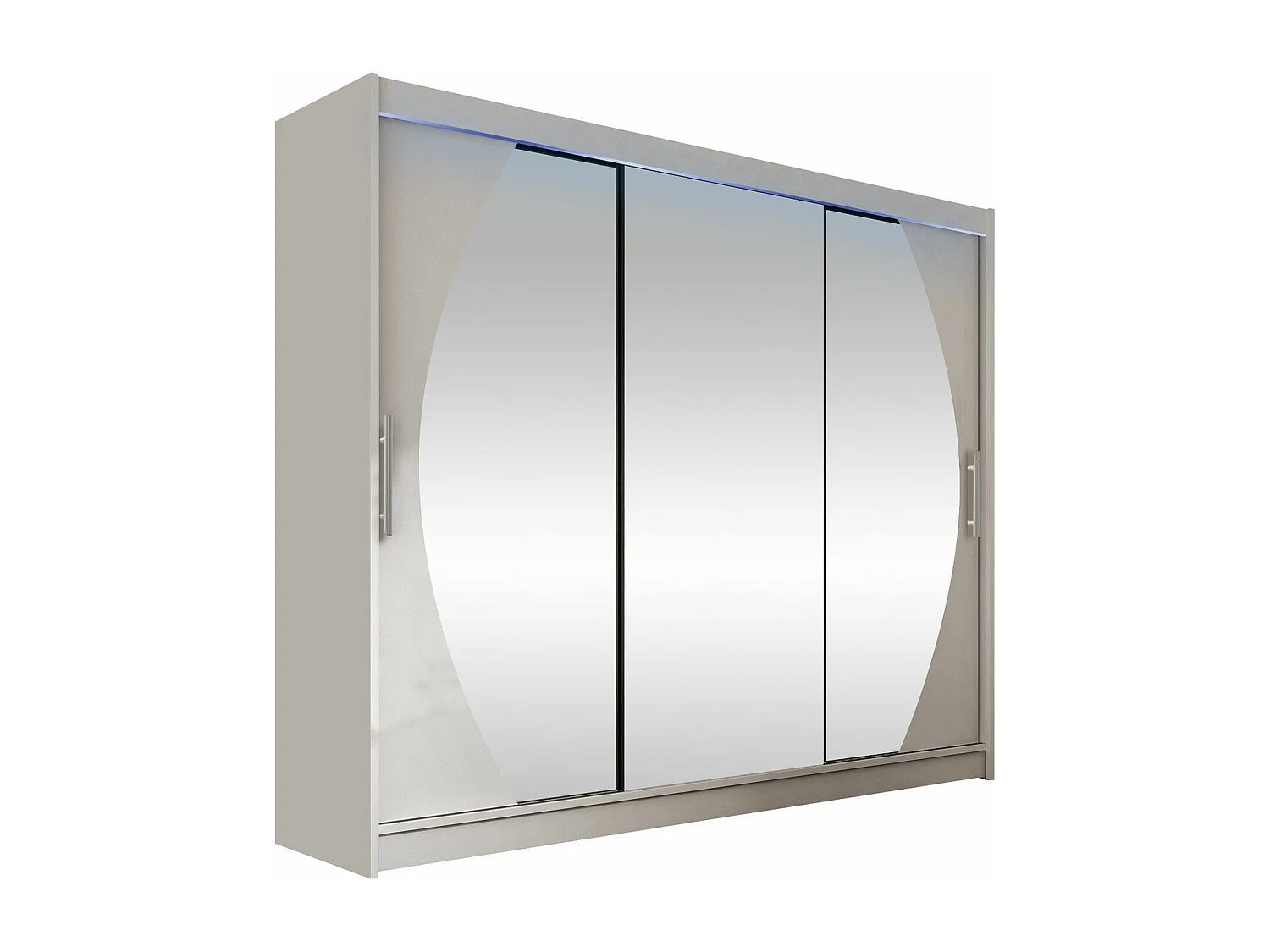 Armario Closico 130, Cachemira, 215x250x58cm, Puertas de armario: Correderas