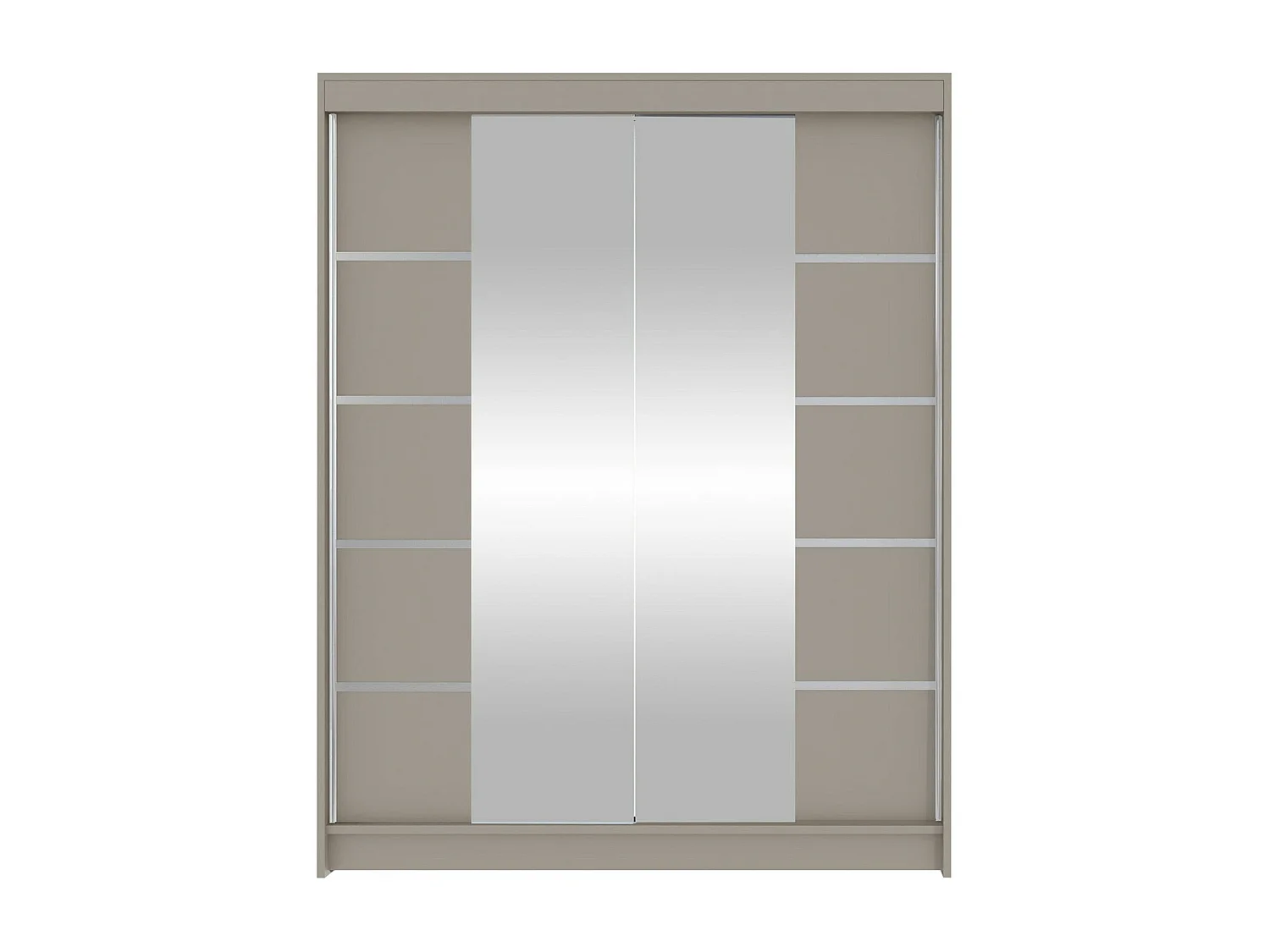 Armario Closico 146, Cachemira, 200x150x58cm, Puertas de armario: Correderas